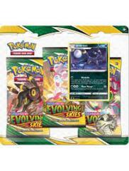 Pokemon Evolving Skies- 3 Booster Blister Pack - Umbreon